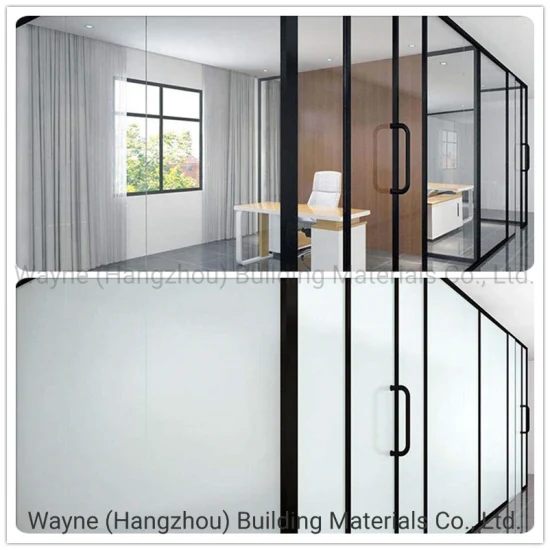 Precio de fábrica estándar CE de China Pdlc Dgu Electric Smart Aislamiento Doble acristalamiento Vidrio de seguridad laminado decorativo esmaltado para fachada de muro cortina de ventana