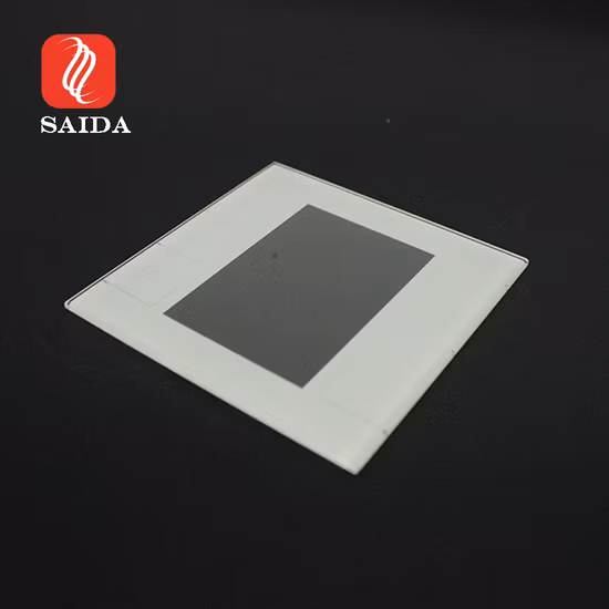 Smart Home Interruptor de luz táctil Marco de enchufe de pared Panel de vidrio templado templado de 2 mm y 3 mm con pintura negra Impresión de serigrafía personalizada Ventana IR